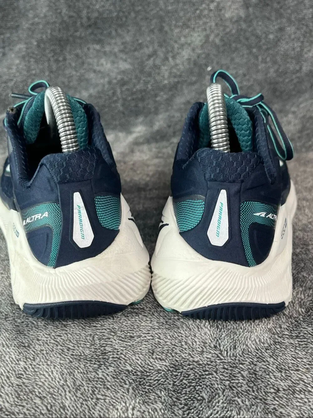 Altra Paradigm 6 Women's Running Shoes Size 7 Navy Blue Teal AL0A5484442 Zero Dr